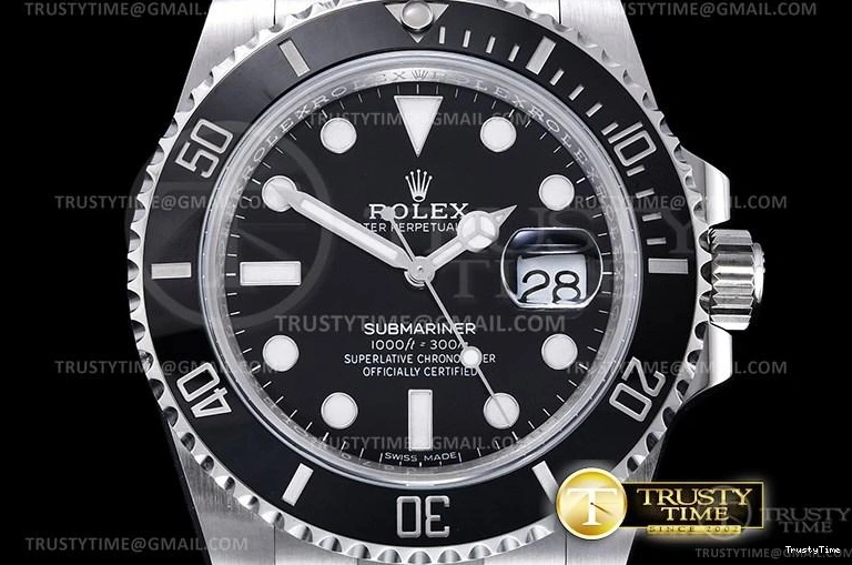 0723 ROLSUB0282 – Submariner 116610LN 904L SS SS Blk V2S ZZF SA Durable 1037